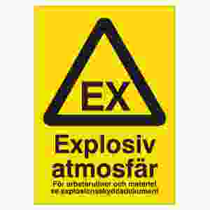 Explosiv atmosfär (skylt)