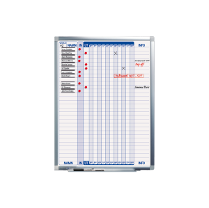 Närvarotavla 45 x 60 cm