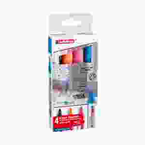 Glas- och whiteboardpenna, 4-pack