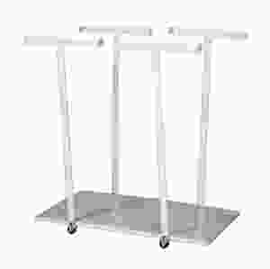 Säckställning för dubbla säckar