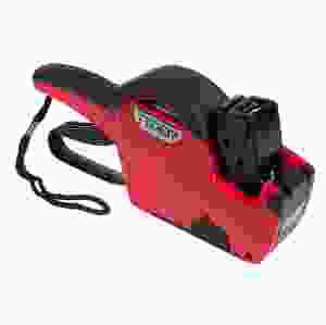 Prismärkare Trendy Red, 22x12 mm, 1-rad / 6 tecken