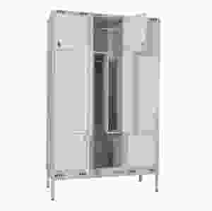 Klädskåp Z-modell 6 Dörrar