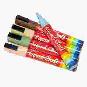 Kalkpenna Pastellfärg, 5-pack