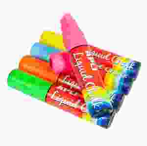 Kalkpenna Jumbo blandade färger, 5-pack