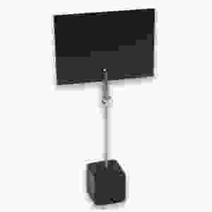 Krokodilklämma på stång med fot