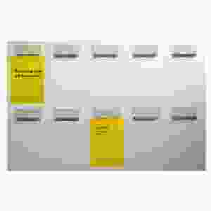 Ringpärmstavla 122 x 80 cm