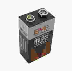 Batteri 9V, 10 års hållbarhet