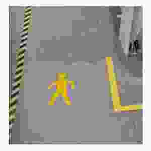 Golvmarkering "Fotgängare"