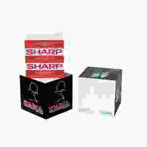 Notiskuber med eget tryck