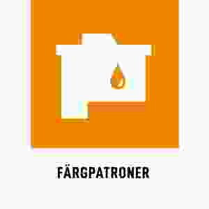 Färgpatroner (skylt)
