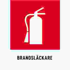 Brandsläckare (skylt)