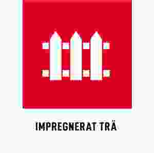 Impregnerat trä (skylt)