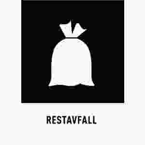 Restavfall (skylt)