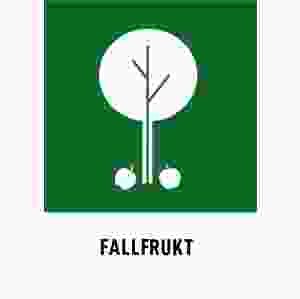 Fallfrukt (skylt)