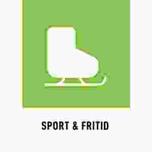 Sport och fritid (skylt)