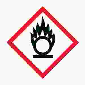 Fara-Etikett Oxiderande