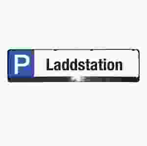 P-skylt Laddstation