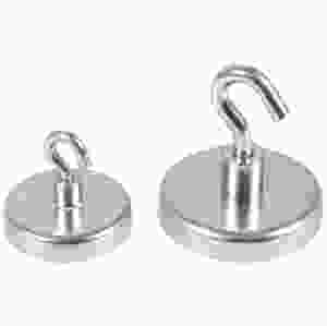 Magneter extra starka med krok, 5 st