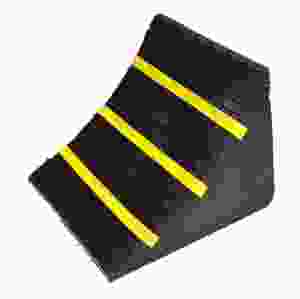 Stoppkloss av gummi för tung lastbil/buss, 2 st