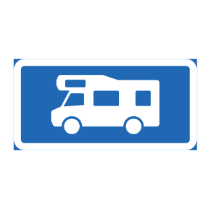 Parkeringsskylt Husbil