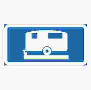 Parkeringsskylt Husvagn