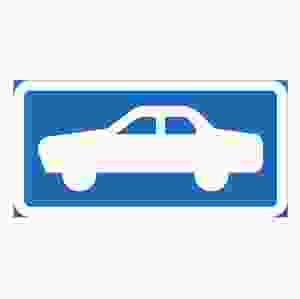 Parkeringsskylt Personbil (symbol)