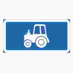 Parkeringsskylt Traktor