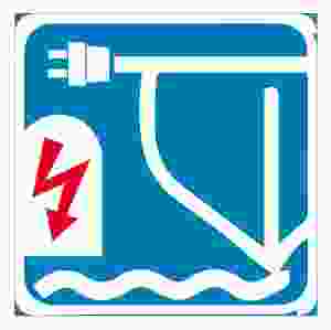 Parkeringsskylt Laddplats för båt