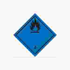 Farligt Gods-etikett Dangerous when wet, 250 st