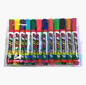 Whiteboardpenna 12-pack Sorterade färger