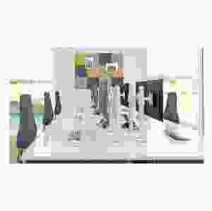 Set med 12 st ljudabsorberande väggplattor