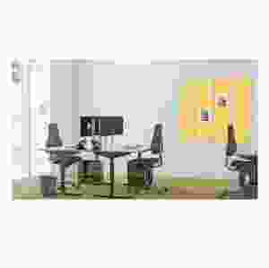 Set med 4 st ljudabsorberande väggpaneler