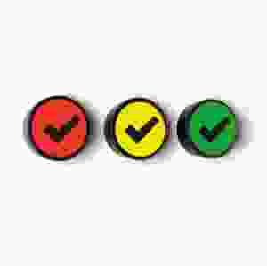 Magneter Check/Bock, 5 st/frp