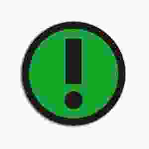 Magneter Vändbart Utropstecken, 5 st/frp