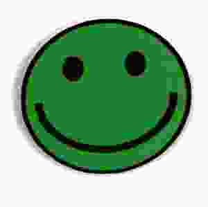 Smileymagnet Grön