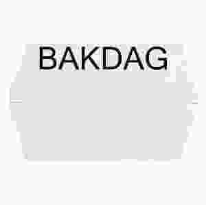 Etiketter "BAKDAG" 26 x 16 mm, 36 st