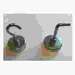 Magneter med krok, 5 st