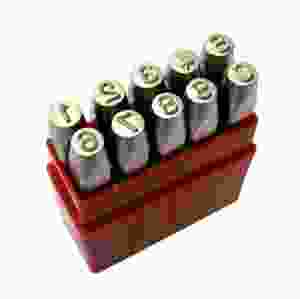 Stålstämplar Siffersats