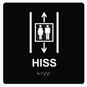Hiss (taktil skylt)