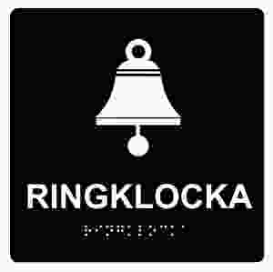 Ringklocka (taktil skylt)