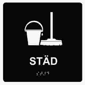 Städ (taktil skylt)