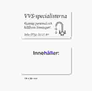 Etiketter, 54 x 30mm, 1000 st