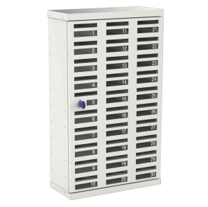 Mobilförvaringsskåp med inkast