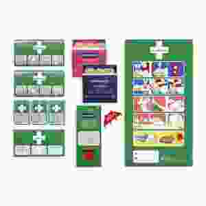 Första hjälpen tavla refill CEDERROTH