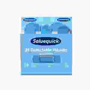 Plåster SALVEQUICK  Detectable refill blå