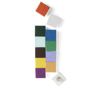 Mosaik magneter, 12 st