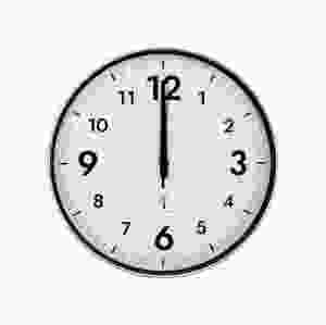 Radiokontrollerat Väggur UNILUX, Ø30cm silver