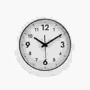 Väggur ALBA Easytime, Ø30cm vit