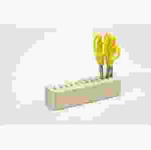 Saxställ för 12 saxar i trä