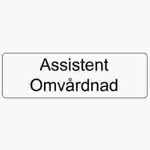 Yrkesbricka Assistent Omvårdnad